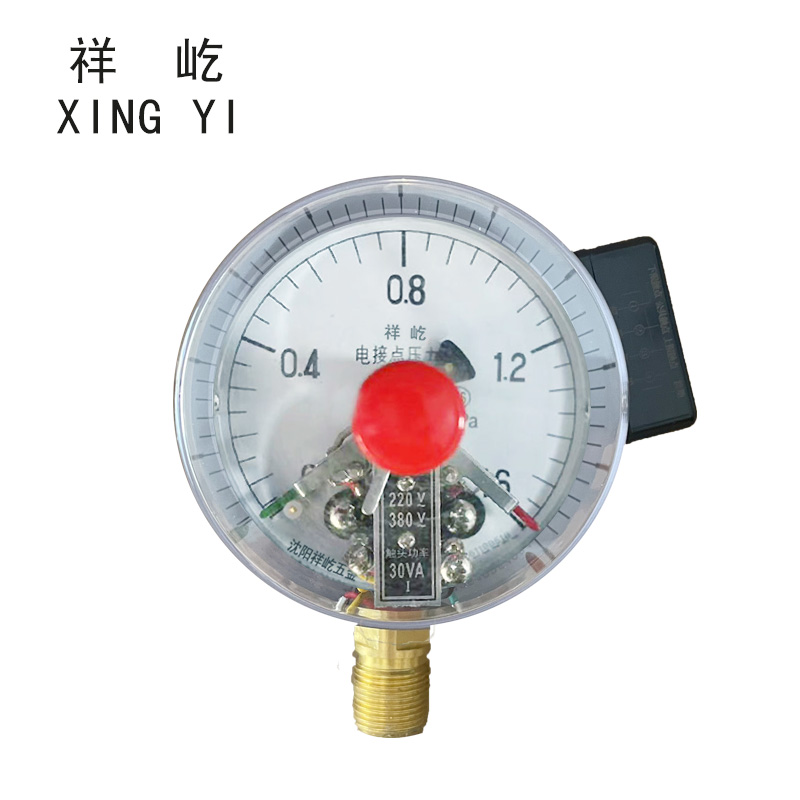 祥屹 磁助电接点压力表 YXC100 0-1.6Mpa 块高清大图
