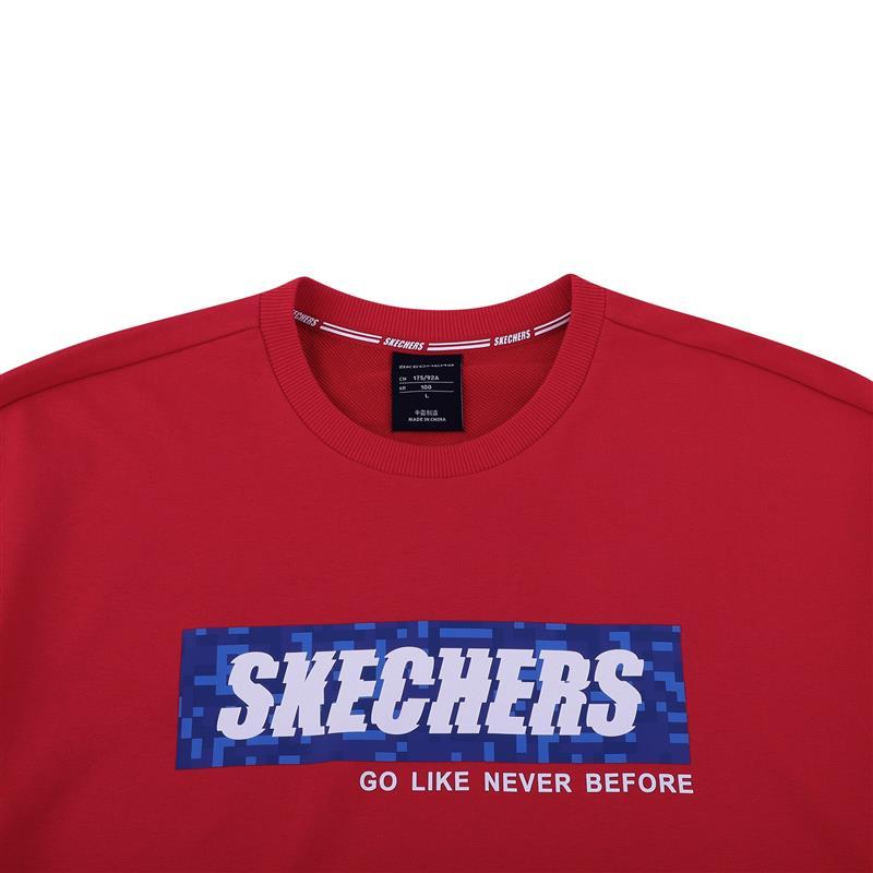 Skechers斯凯奇 套头卫衣男 SMAMS19B034