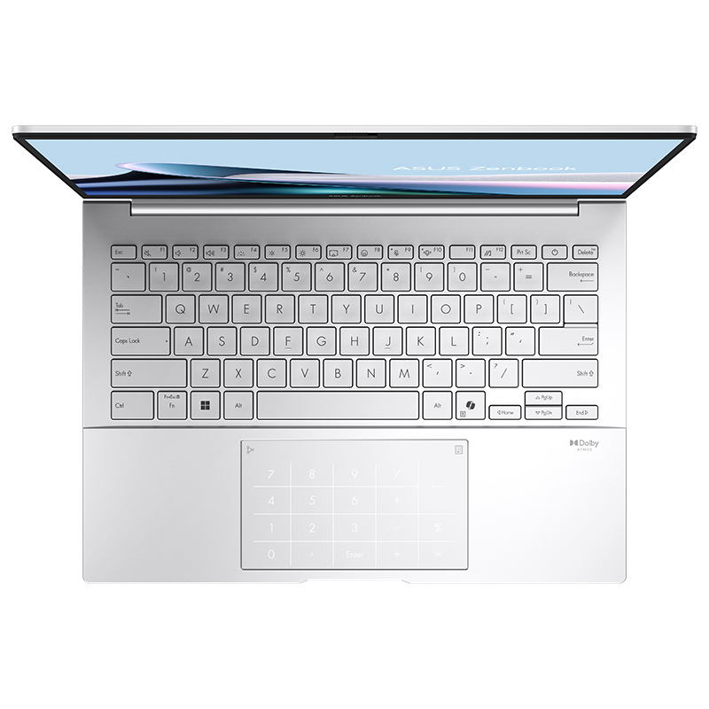 华硕灵耀14 2025全新二代酷睿Ultra9 2.8K 120Hz OLED屏高颜值AI超轻薄笔记本电脑(285H 32G 1T)银高清大图