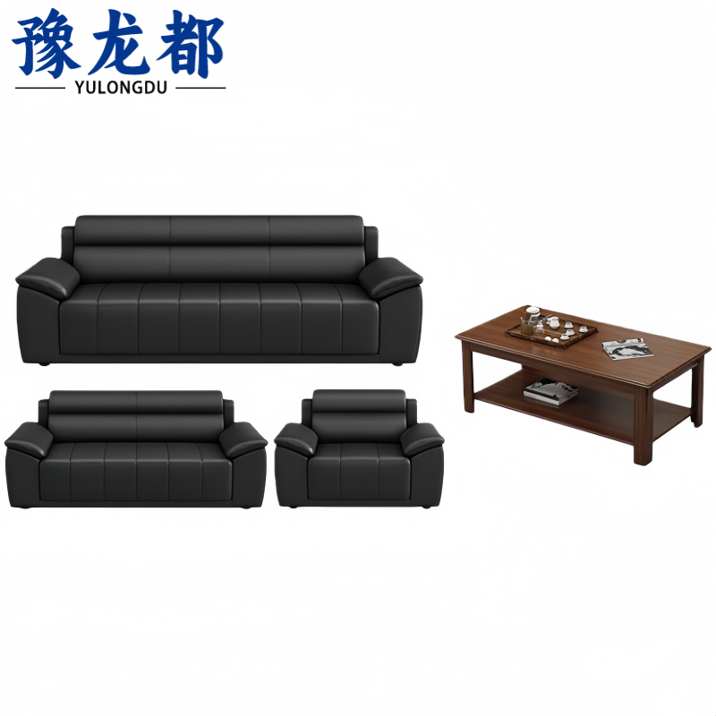 豫龙都 沙发茶几3+2+1套