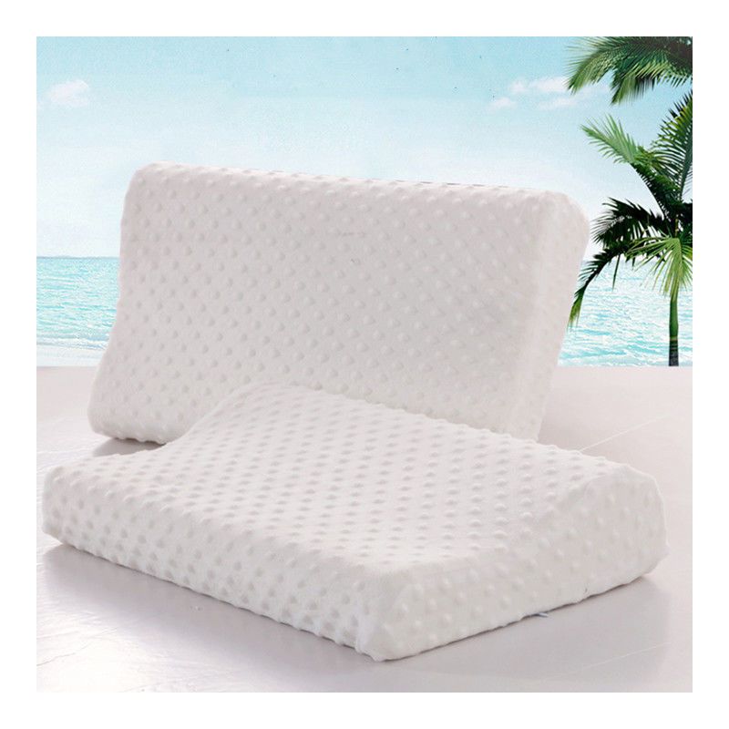 太空记忆棉枕头慢回弹单人护颈椎枕芯加枕套成人保健枕头一对拍二