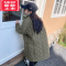 可莉允女童棉服冬季2022新款洋气中大童夹棉袄女孩冬装儿童加厚棉衣外套