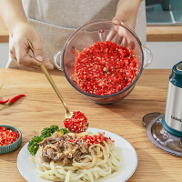 乐扣乐扣绞肉机家用电动小型多功能料理机辣椒搅拌打肉馅机 EJM175绞肉机