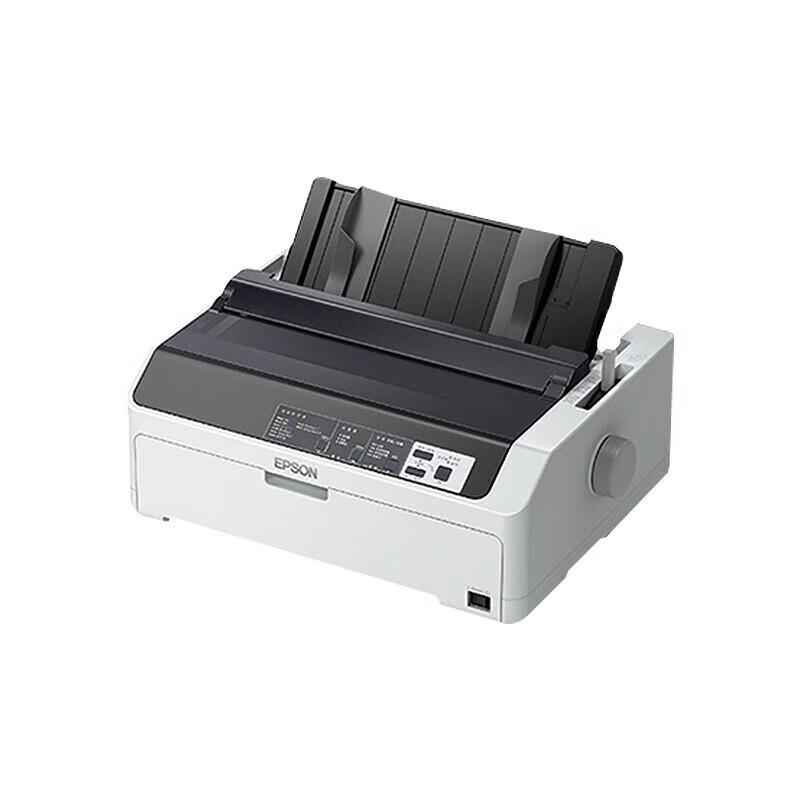 爱普生LQ-595KII/LQ-590KII高速针式打印机出入库单收据快递票据80列滚筒式24针单据报表590KII标配