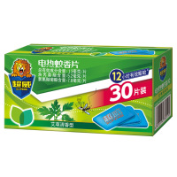 超威植物艾草清香型电热蚊香片30片