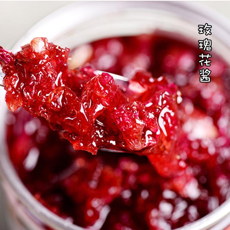 叮咚熊调味品糖桂花玫瑰茉莉桂花酱果酱糖花酿奶茶店泡茶商用烘焙花酱玫瑰花酿1瓶 桂花酱1瓶 价格图片品牌报价 苏宁易购灿耿专营店