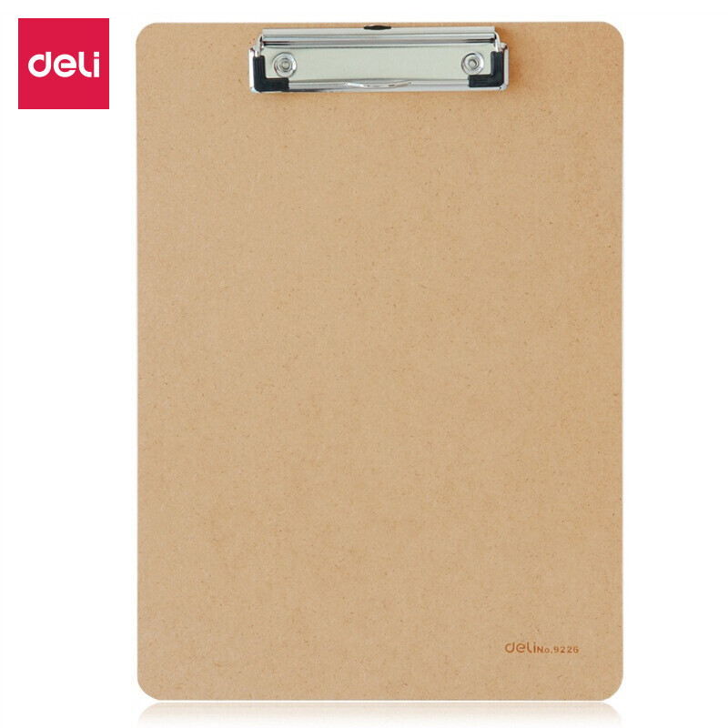 得力(deli) 9226书写板夹(土棕)(只)