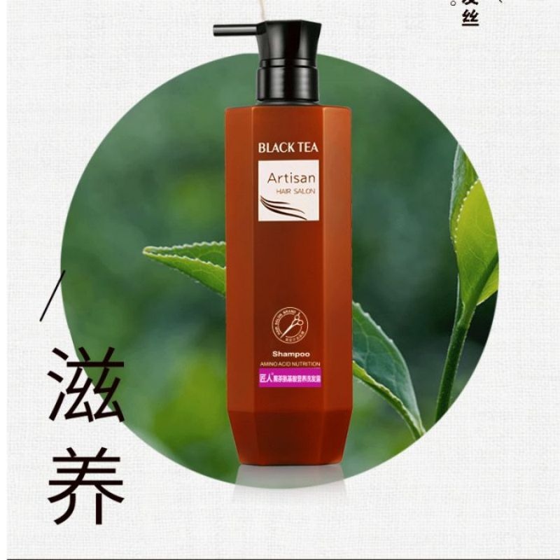 匠人 黑茶氨基酸营养508ml 洗发露高清大图