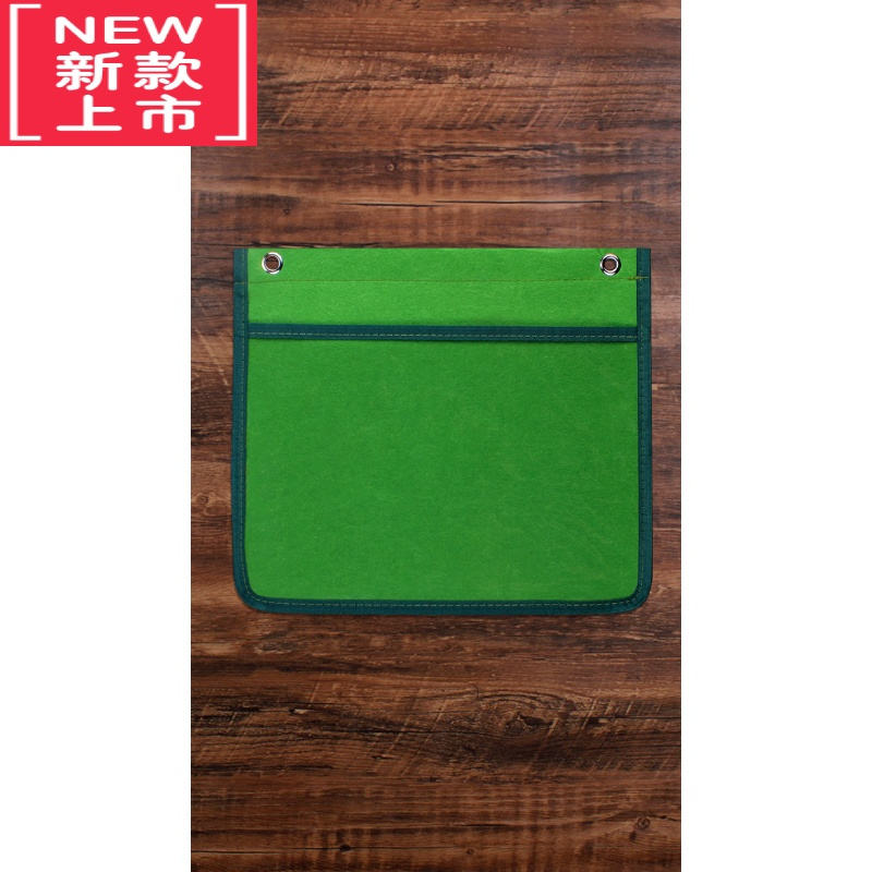 可莉允幼儿园作品展示袋美术画袋透明收纳袋挂袋墙挂式绘本作业教室墙上