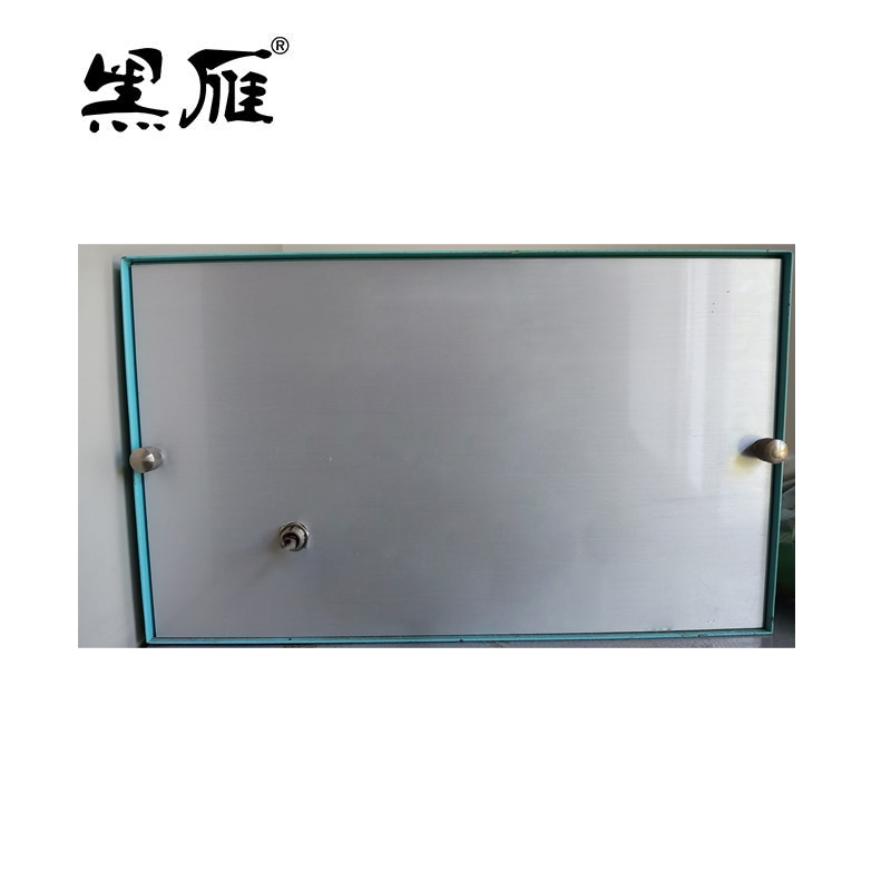 黑雁 金属标牌 320*190mm铝板丝网印 块高清大图