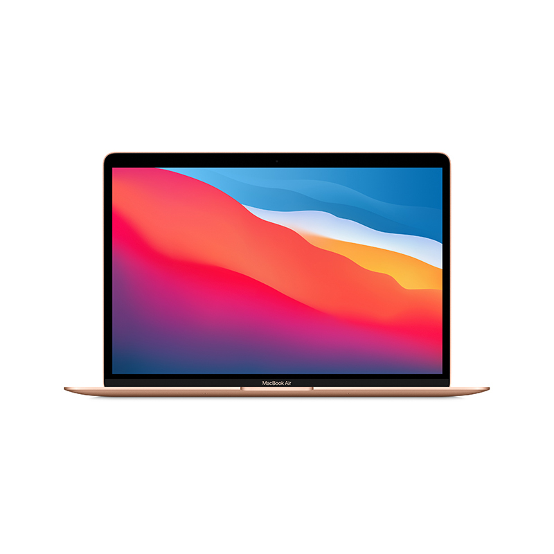 2020 新品 Apple MacBook Air 13.3英寸 笔记本电脑 M1处理器 (8核图形处理器)8GB 512GB 金色 MGNE3CH/A