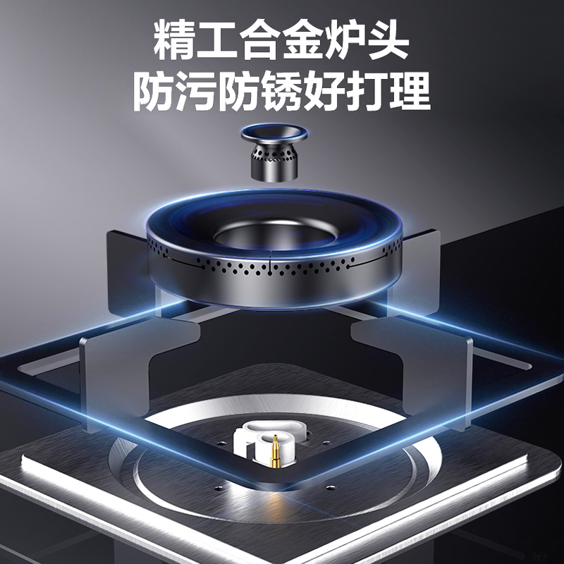 苏泊尔(SUPOR)燃气灶JZY-Z-TB58液化气家用煤气灶双灶5.2KW