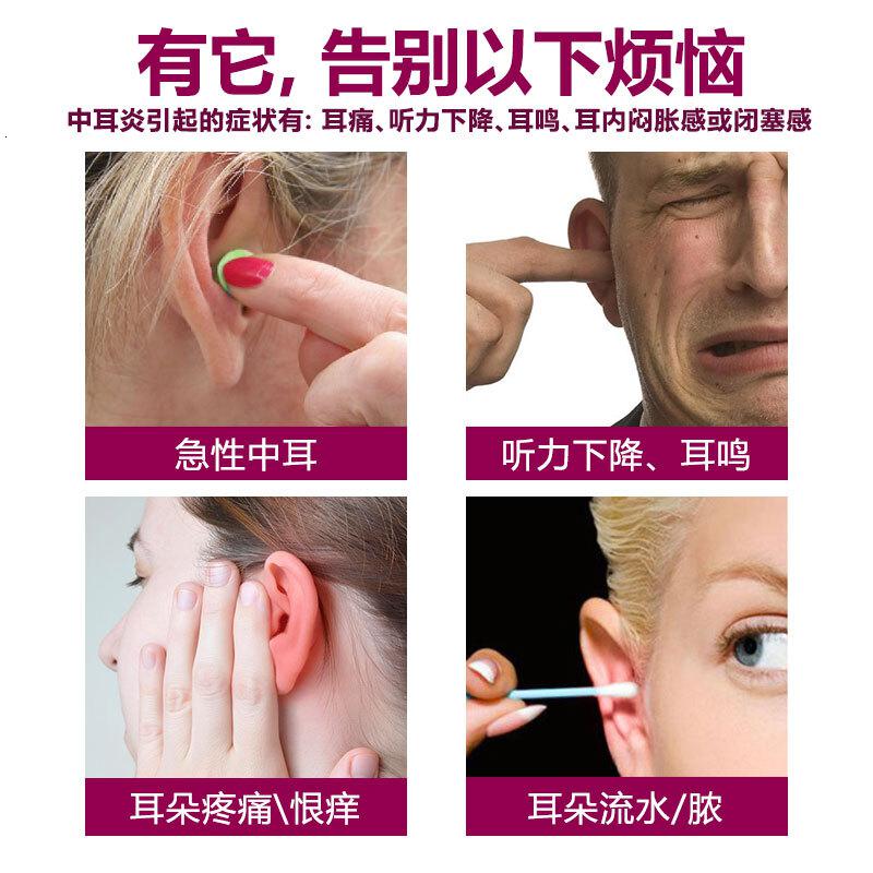 胜安堂中尔宁 滴耳液人用洗耳液耳道清洁液耳膜耳朵痒鸣痛流脓胜安堂中尔宁