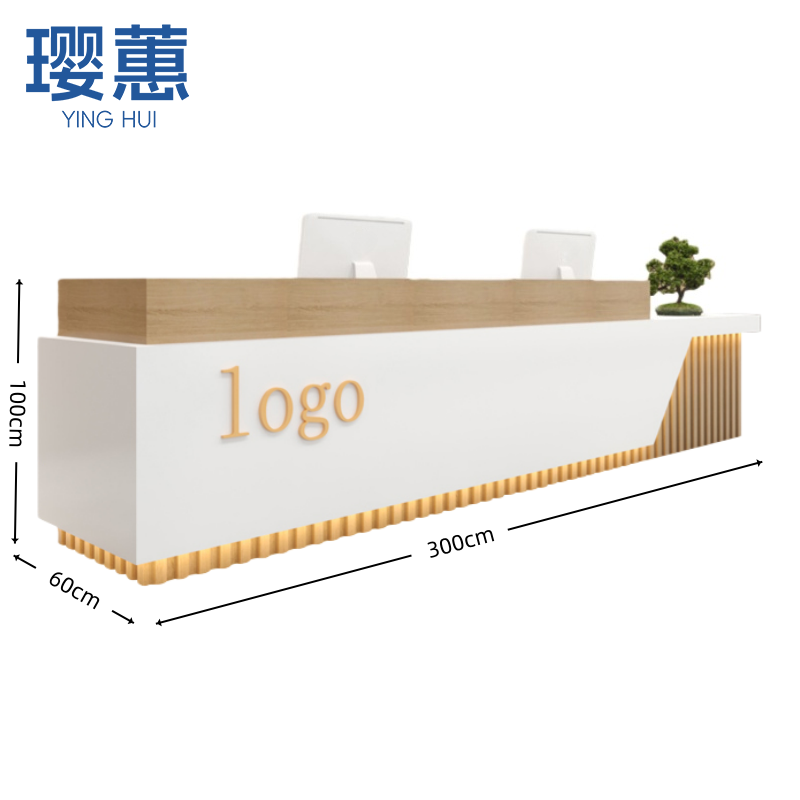 璎蕙 前台接待桌180*60*100cm 张高清大图