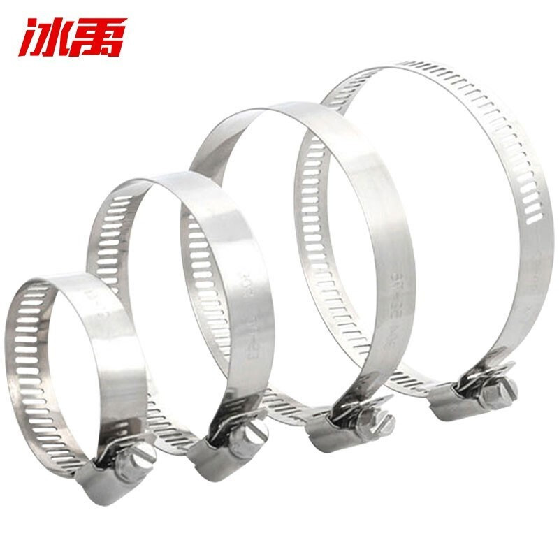 冰禹 304不锈钢美式强力喉箍 水管箍 卡箍抱箍 软管箍 16-25 宽8mm