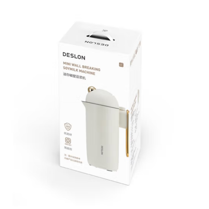 德世朗(DESLON) 迷你豆浆机 家用小型破壁料理机 DDQ-LZ612高清大图