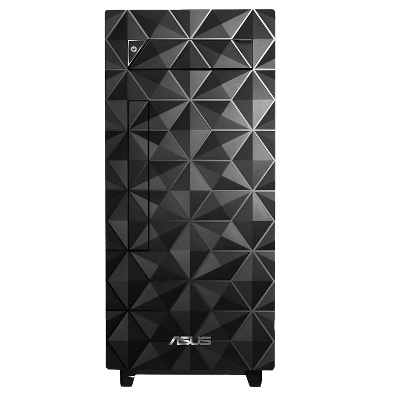 华硕(ASUS)碉堡台式电脑S300MA 23.8英寸大屏显示器家用办公商务高性能学习台式电脑主机套装(i3-10100 8G 1T W10 WIFI )