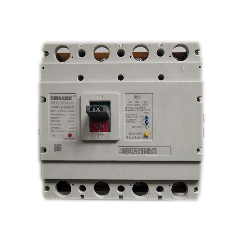 赛时工控(SHSSGK) SKSM8LE-630/4300 4P 630A 塑料外壳式漏电断路器 (单位:只) 浅灰