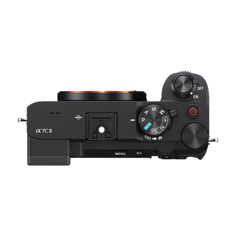 索尼(SONY)Alpha 7C II 新一代全画幅双影像小“7 标准镜头套装(SEL2860镜头)黑色 7CM2L