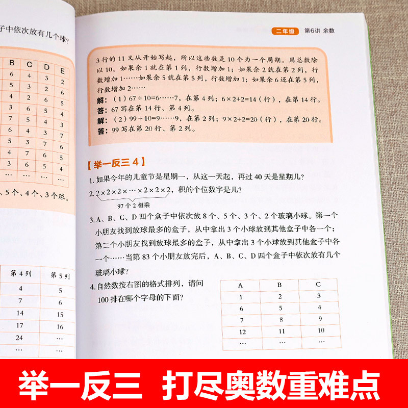 [正版]二年级奥数思维训练 人教版举一反三 小学2年级数学逻辑思维训练同步训练题练习册上册下册竞赛应用题 上 下 奥数题