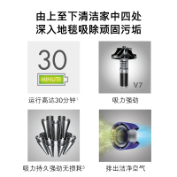 预售 戴森(Dyson)V7 Mattress 除螨仪手持吸尘器 手持除螨 30分钟续航 6款吸头 整机过滤 无线