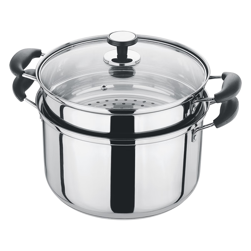 奥丁(adneny) 爱溢家 奥丁厨具系列 卓尔健康不锈钢蒸锅 Z-01 食品级304sus 本色