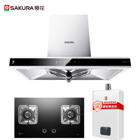 Sakura/樱花 欧式触控式抽油烟机燃气灶热水器三件套烟灶套餐 CXW-200-R979+A38+JSQ31-806