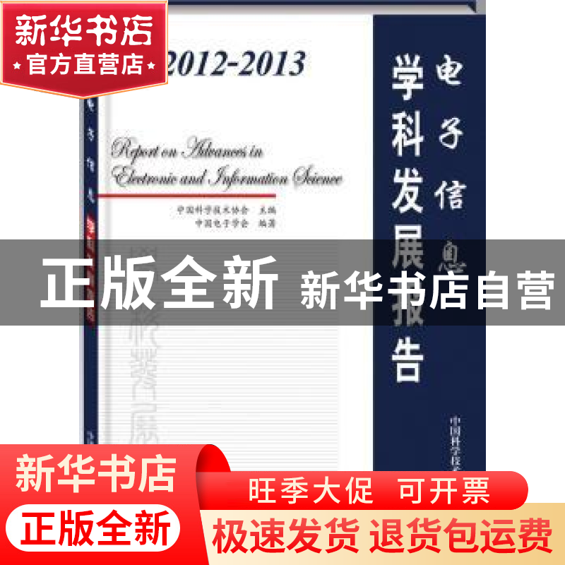 正版 2012-2013电子信息学科发展报告 中国科学技术协会主编 中国高清大图