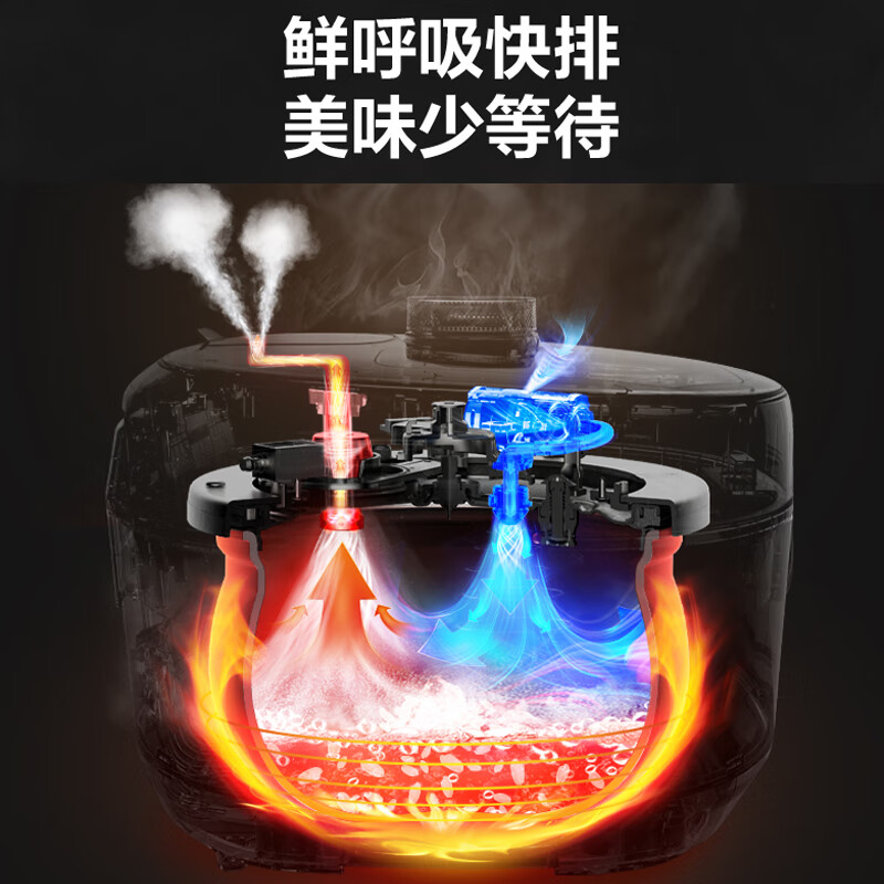 [内蒙地区可发]苏泊尔(SUPOR)精钢球釜电压力锅5L SY-50FH79Q高清大图