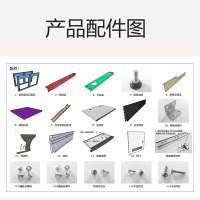 [硕辉]SH-L1200操作台理化面板钢木结构多功能信息盒桌面开关机 W1200*D800*H960mm