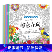 【正版】秘密花园涂色书6本 填色书 色色