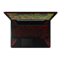 华硕(ASUS)飞行堡垒FX80 15.6英寸游戏本笔记本电脑(i7-8750H 128GB+1TB 1050Ti独显)