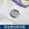 美帮汇数码浴帘水布加厚霉卫生间隔断挂帘浴间淋浴浴室洗澡帘子