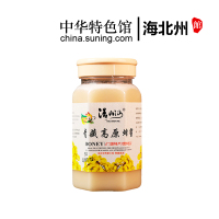 【中华特色】海北州馆 浩门河HAOMENHE 青藏高原蜂蜜 500g*1瓶 罐装蜜 结晶蜜 西北