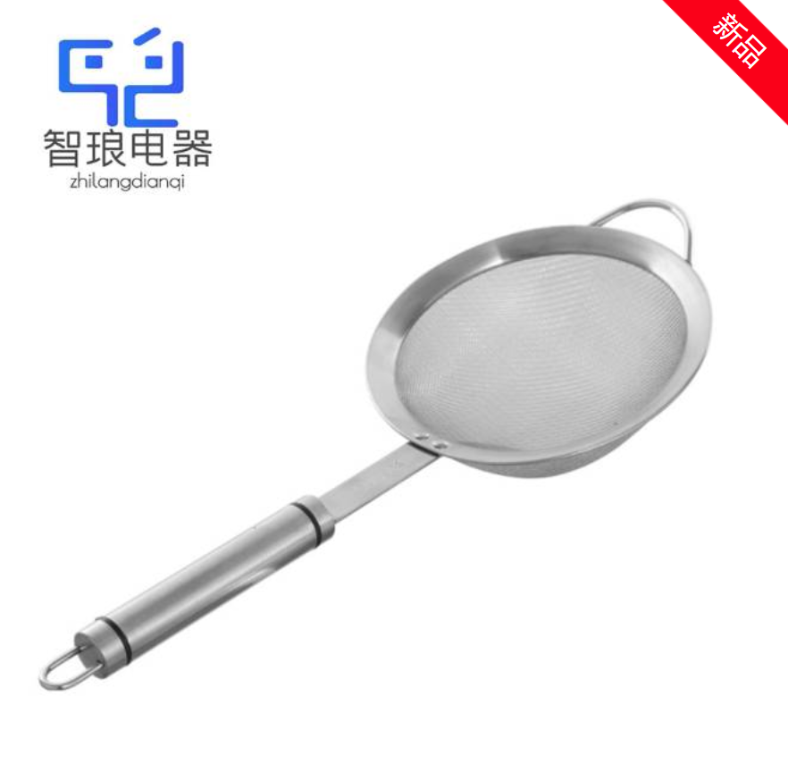 万允 304不锈钢过滤网筛漏勺 16寸/60目/个(16寸/60目)