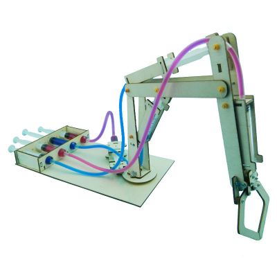 液压机械手臂科技小制作小发明创客材料科学实验手工作业男孩物理材料