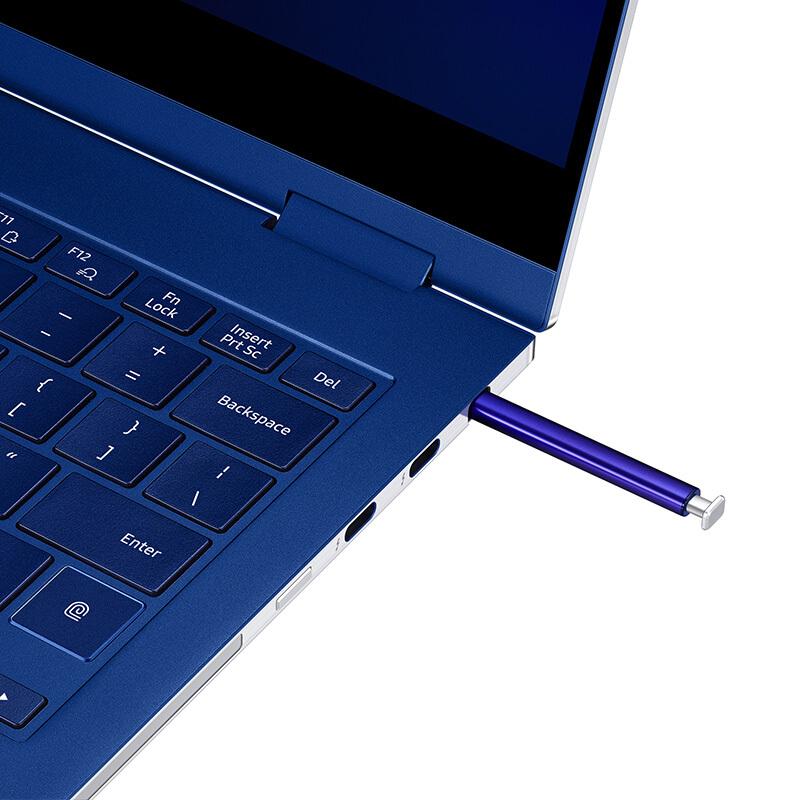 三星(SAMSUNG)Galaxy Book Flex 13.3英寸二合一轻薄笔记本(十代i7 16G 1T SSD)蓝高清大图