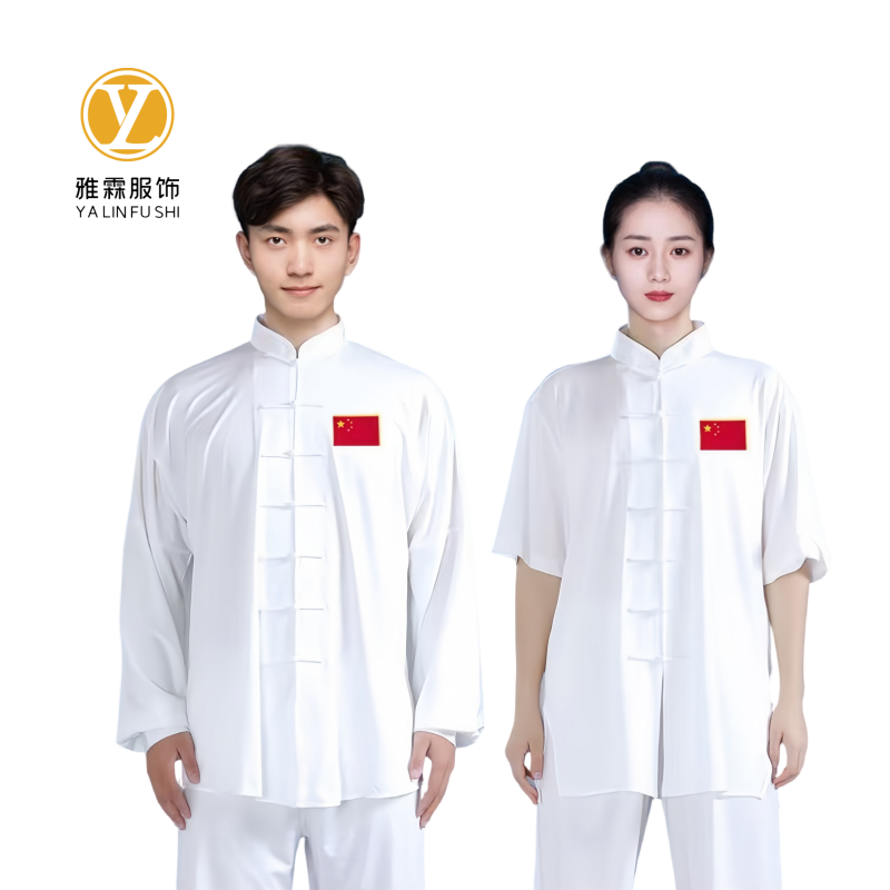 雅霖服 太极服中国风团队武术服YLF-TJ88 套高清大图