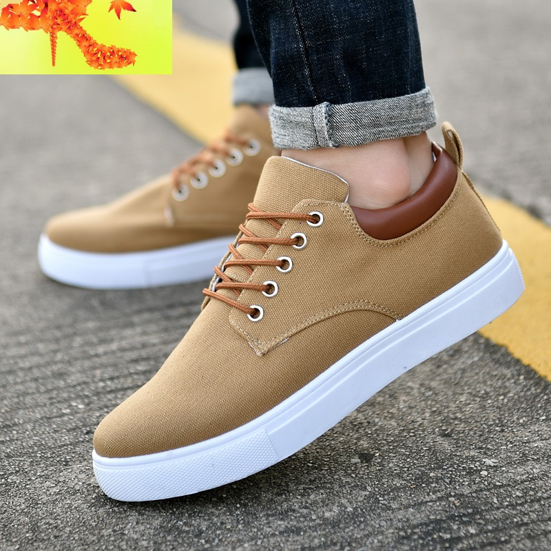 男士帆布鞋韩版布鞋运动休闲鞋学生潮流平板鞋百搭夏季男鞋子潮鞋简畅