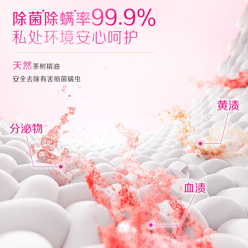 立白大师香氛女士专护内衣洗衣皂102g*4块 除菌除螨 高效去血渍 肥皂高清大图