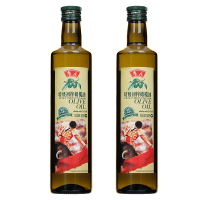 鲁花橄榄油500ml*2(部分地区不发货,具体地区请参考详情页)
