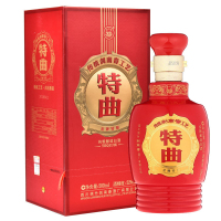 剑南春 绵竹金牌特曲 52度 口感浓香型 白酒 500ml*6瓶 整箱装(苏宁直送)
