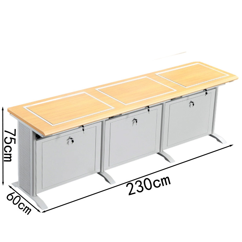 指臣电脑翻转桌黄榉张高清大图