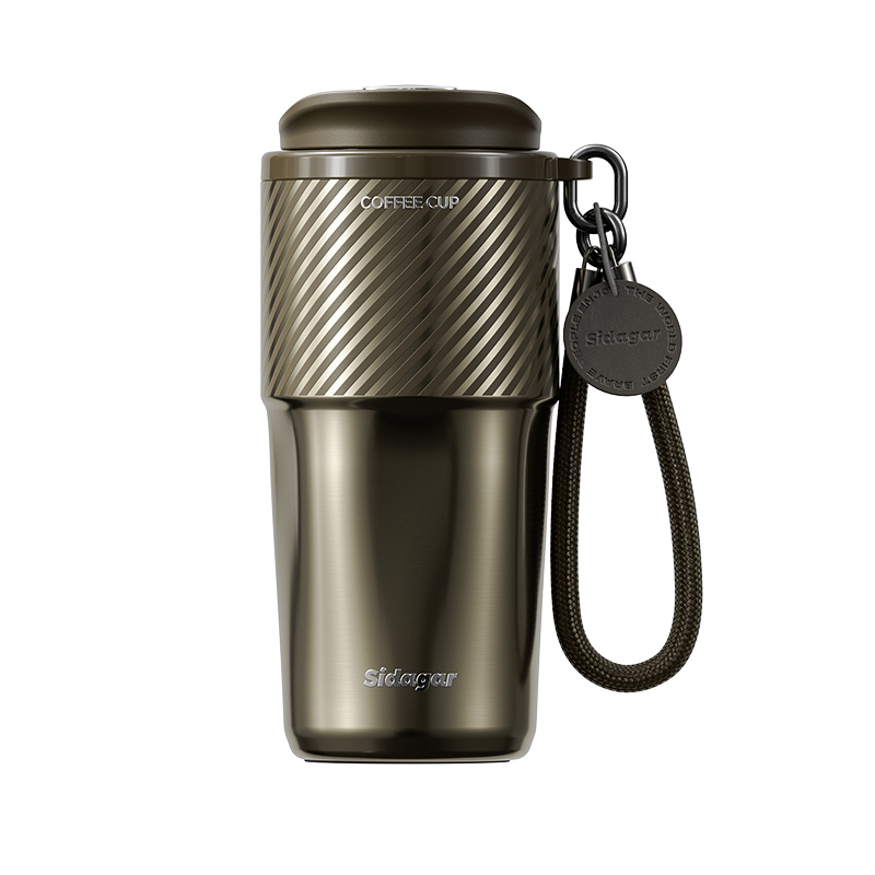 世大家 浮生咖啡杯570ml陶瓷-赤陶棕高清大图