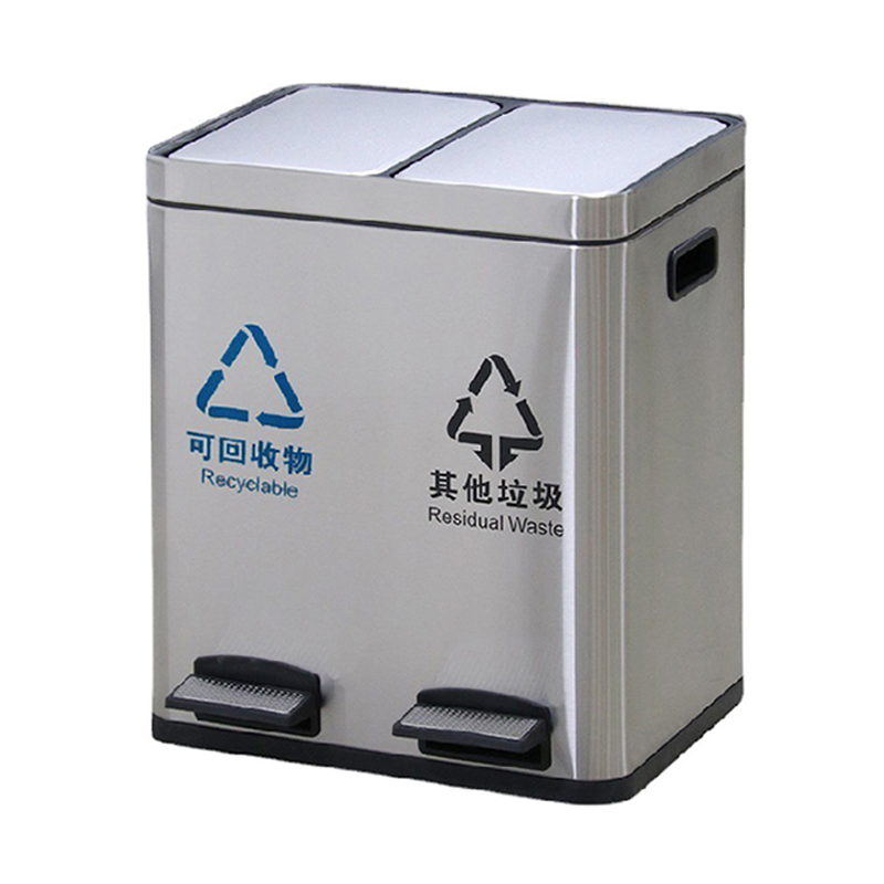 圣承启 翻盖垃圾桶 28L个高清大图