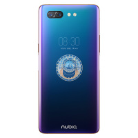 努比亚 nubia X 8G+512G 蓝金梵高 星空典藏版  移动联通电信4G全面屏全网通手机