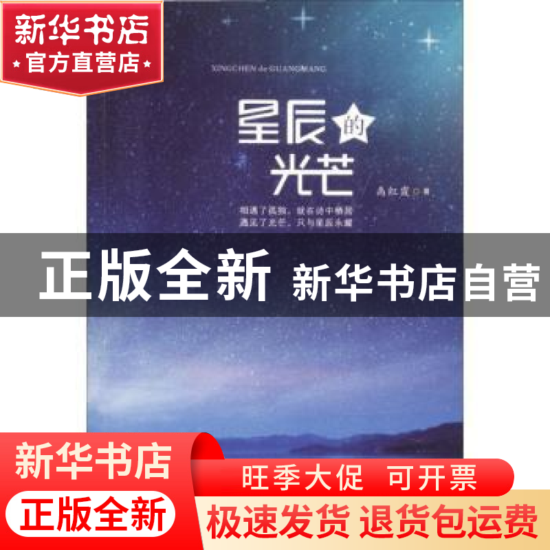 正版 星辰的光芒 禹红霞著 宁夏人民出版社 9787227066385 书籍