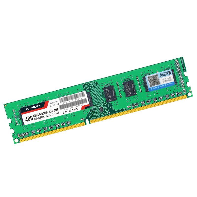 JUHOR 玖合 DDR3 1600 4G 台式机内存条 仅适用AMD处理器主板内存