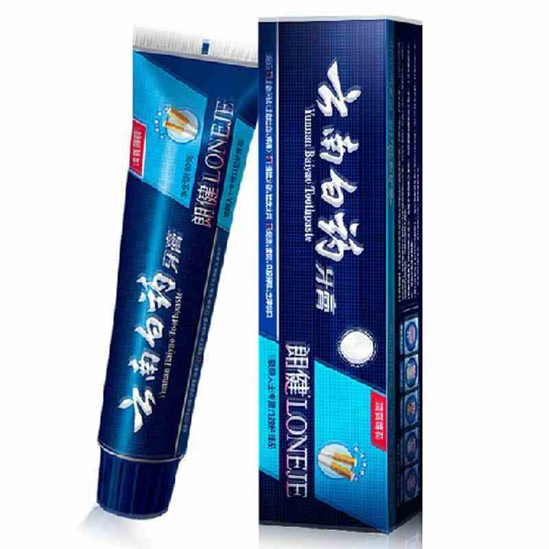 云南白药 朗健牙膏 清爽薄荷型180克 单支装