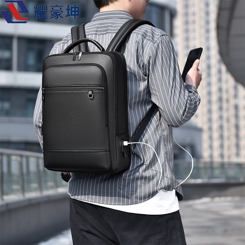 耀豪坤PU双肩包 TY001/个高清大图